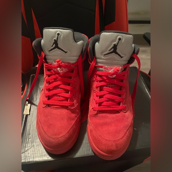 Air Jordan 5 retro”red suede” - Picture 1 of 8
